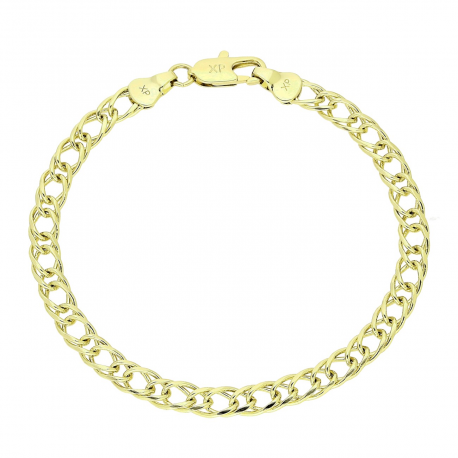 14K BRANSOLETKA POZŁACANA 19 CM 5,5 MM XUPING 82442