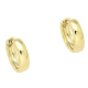 14K KOLCZYKI POZŁACANE 13/4 MM ZŁOTE KÓŁKA XUPING 82495