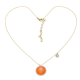 CELEBRYTKA POZŁACANA 39+5 CM SIAM DELITE CRYSTAL XUPING 82551