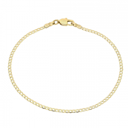 BRANSOLETKA POZŁACANA 19 CM 1,9 MM PANCERKA XUPING 82611