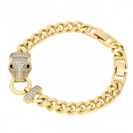 BRANSOLETKA POZŁACANA 20-17 CM 4 MM LUXURY XUPING 82626