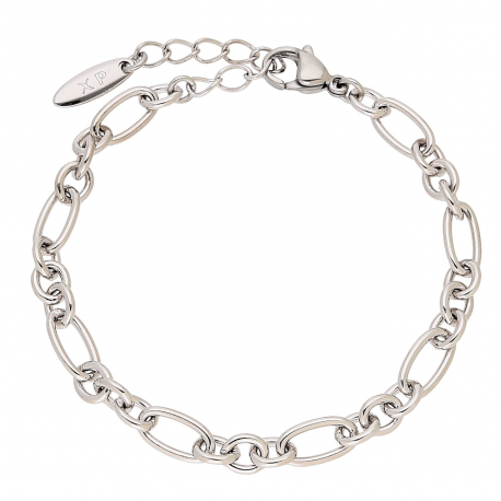 BRANSOLETKA PLATYNOWANA 16+3 CM 5,5 MM SREBRNA ELEGANCJA XUPING 82633