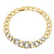 BRANSOLETKA ZŁOCONA 20-11 CM 10 MM LUXURY XUPING 82655