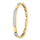 BRANSOLETKA ZŁOCONA 18,5-16,5 CM 6 MM LUXURY XUPING 82680