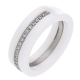 PIERŚCIONEK CERAMIC 6 MM S. STEEL TTM XUPING 82790