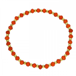 BRANSOLETKA POZŁACANA ELASTIC S. STEEL TTM XUPING 82848