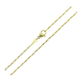 14K ŁAŃCUSZEK POZŁACANY 60 CM 1,4 MM WENECJANA SKRĘCANA XUPING 82993