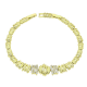 14K BRANSOLETKA POZŁACANA 19-17 CM 11,5 MM ELEGANCE XUPING 83035