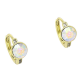 14K KOLCZYKI POZŁACANE 12/6 MM AB CRYSTAL XUPING 83055