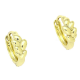 14K KOLCZYKI POZŁACANE 13/5 MM ZŁOTE KÓŁECZKA XUPING 83078