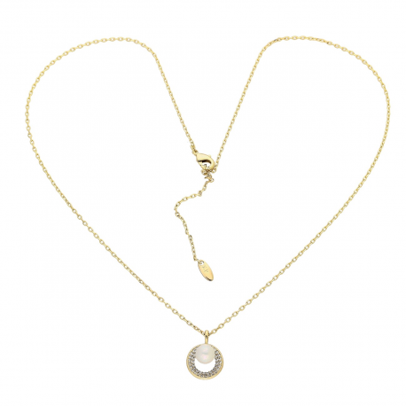 CELEBRYTKA POZŁACANA 46+5 CM PEREŁKA Z BRYLANCIKAMI XUPING 83140