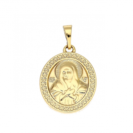 ZAWIESZKA POZŁACANA 28/17 MM MEDALIK XUPING 83160