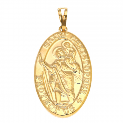 ZAWIESZKA POZŁACANA 47/22 MM MEDALIK XUPING 83164