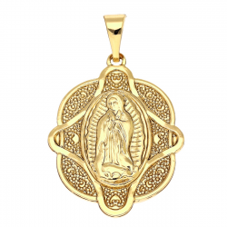 ZAWIESZKA POZŁACANA 42/25 MM MEDALIK XUPING 83165