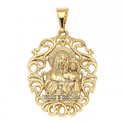 ZAWIESZKA POZŁACANA 40/24 MM MEDALIK XUPING 83166