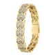 BRANSOLETKA POZŁACANA 19,5 CM 12 MM ROYAL LUXURY XUPING 83176
