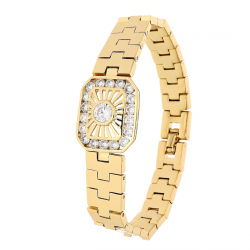 BRANSOLETKA POZŁACANA 19 CM 19 MM ELEGANCE XUPING 83198