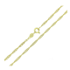 14K ŁAŃCUSZEK POZŁACANY 45 CM 2,1 MM SINGAPURKA XUPING 83349