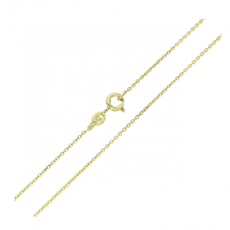 14K ŁAŃCUSZEK POZŁACANY 45 CM 1,2 MM ROLO XUPING 83354