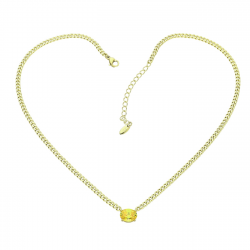 14K CELEBRYTKA POZŁACANA 38+5 CM OLIWIN XUPING 83391
