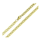 ŁAŃCUSZEK POZŁACANY 50 CM 4,4 MM S. STEEL TTM XUPING 83488