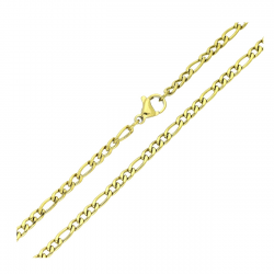 ŁAŃCUSZEK POZŁACANY 50 CM 2,9 MM S. STEEL TTM XUPING 83489