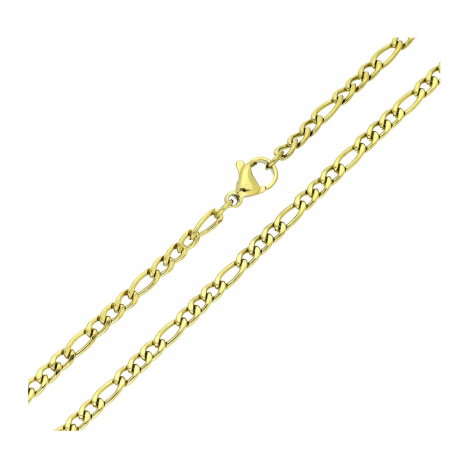 ŁAŃCUSZEK POZŁACANY 50 CM 2,9 MM S. STEEL TTM XUPING 83489