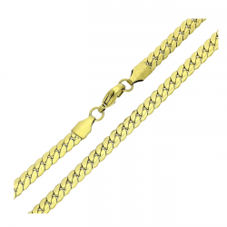 ŁAŃCUSZEK POZŁACANY 50 CM 5 MM S. STEEL TTM XUPING 83493
