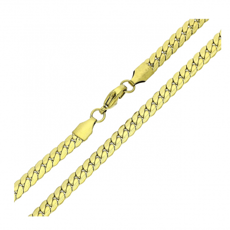 ŁAŃCUSZEK POZŁACANY 50 CM 5 MM S. STEEL TTM XUPING 83493