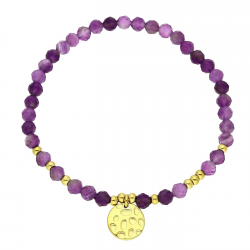 BRANSOLETKA POZŁACANA ELASTIC S. STEEL TTM XUPING 83571