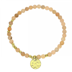 BRANSOLETKA POZŁACANA ELASTIC S. STEEL TTM XUPING 83574