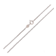 ŁAŃCUSZEK PLATYNOWANY 35 CM 1,15 MM WENECJANA XUPING 83639
