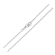 ŁAŃCUSZEK PLATYNOWANY 35 CM 1,1 MM WENECJANA XUPING 83640