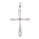 ZAWIESZKA PLATYNOWANA 40/21 MM KRZYŻYK XUPING 83671