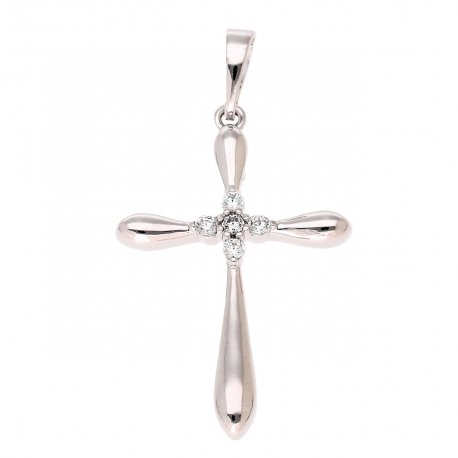 ZAWIESZKA PLATYNOWANA 40/21 MM KRZYŻYK XUPING 83671