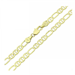 14K ŁAŃCUSZEK POZŁACANY 45 CM 5 MM GUCCI XUPING 83918
