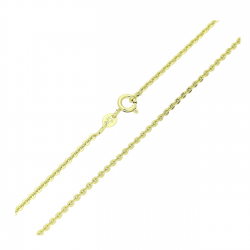14K ŁAŃCUSZEK POZŁACANY 45 CM 1,9 MM ROLO XUPING 83924