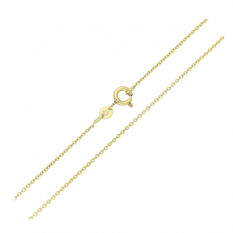 14K ŁAŃCUSZEK POZŁACANY 45 CM 1,1 MM ROLO XUPING 83925