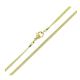 14K ŁAŃCUSZEK POZŁACANY 45 CM 2,3 MM OGON WĘŻA PŁASKI XUPING 83929