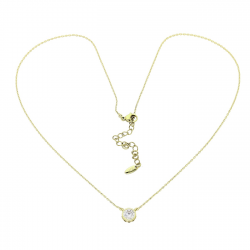 14K CELEBRYTKA POZŁACANA 45+5 CM BRYLANCIK XUPING 83968