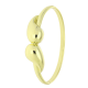 14K BRANSOLETKA POZŁACANA 57/13 MM ZŁOTY BANGLE XUPING 83976