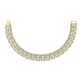 14K BRANSOLETKA POZŁACANA 18,5 CM 11 MM ROYAL LUXURY XUPING 83980