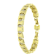 14K BRANSOLETKA POZŁACANA 19-17 CM 9 MM ELEGANCE XUPING 83982