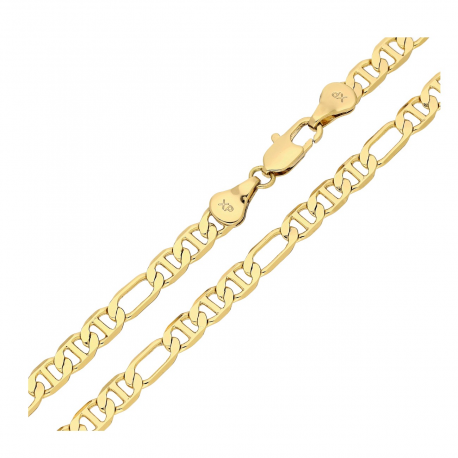 ŁAŃCUSZEK POZŁACANY 50 CM 5 MM GUCCI XUPING 84041