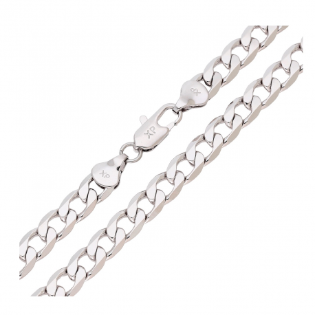 ŁAŃCUSZEK PLATYNOWANY 50 CM 6,5 MM PANCERKA XUPING 84052