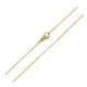 ŁAŃCUSZEK POZŁACANY 35 CM 1,4 MM ROLO XUPING 84068