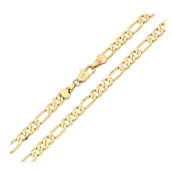 ŁAŃCUSZEK POZŁACANY 45 CM 4,3 MM FIGARO XUPING 84397