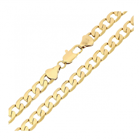 ŁAŃCUSZEK POZŁACANY 60 CM 6,5 MM PANCERKA XUPING 84409