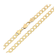 ŁAŃCUSZEK POZŁACANY 50 CM 5 MM PANCERKA XUPING 84411