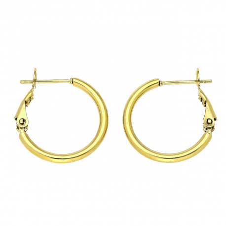 KOLCZYKI POZŁACANE 20/2 MM S. STEEL TTM XUPING 84651